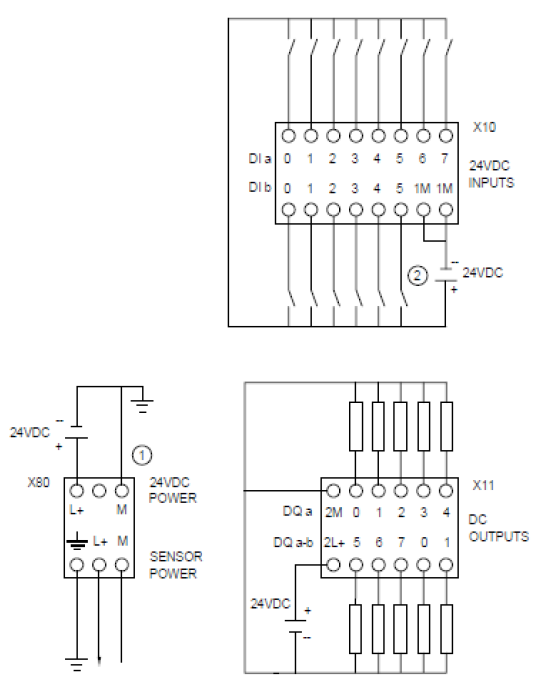CPU 1214FC DC/DC/DC wiring diagram