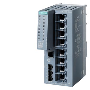SCALANCE XC208 Managed Layer 2 Industrial Ethernet Switch, 8x 10/100 RJ45
